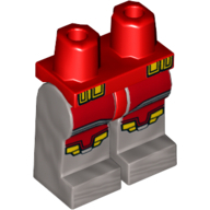 Lego nohy, stříbrná (6146098)